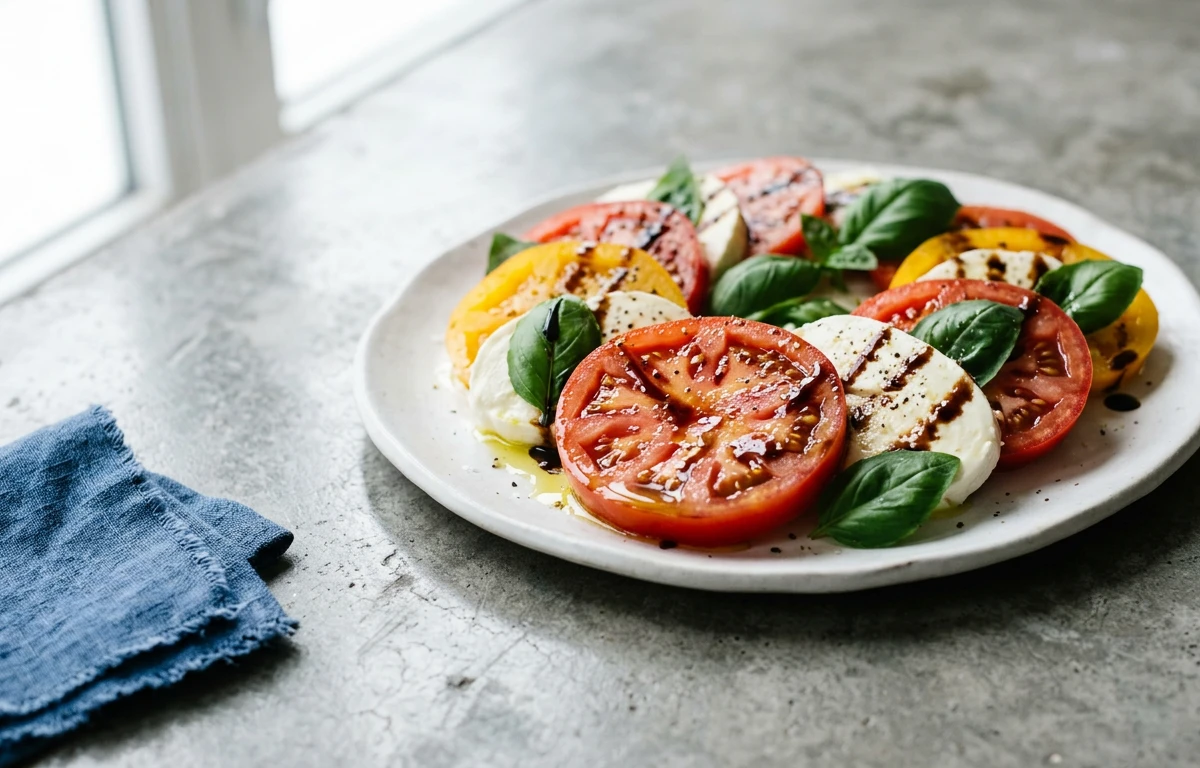 Simple Caprese Salad