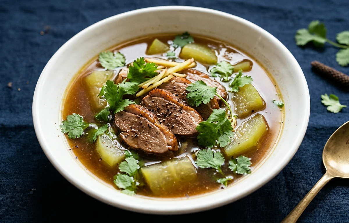 Simple Chicken & Bottle Gourd Soup