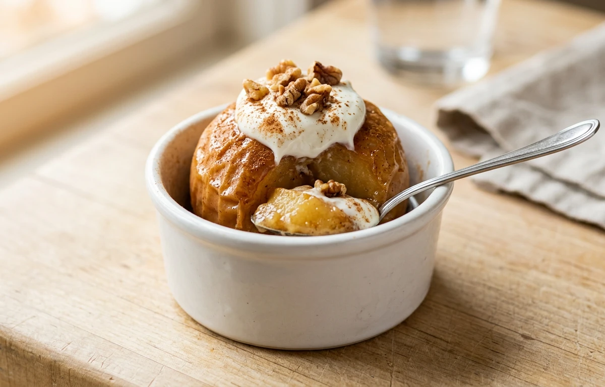 Simple Cinnamon Baked Apple