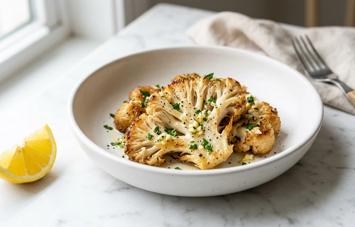 Simple Garlic Butter Lion's Mane