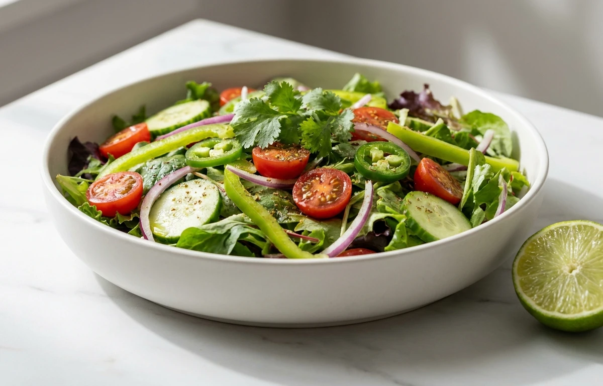 Simple Green Side Salad