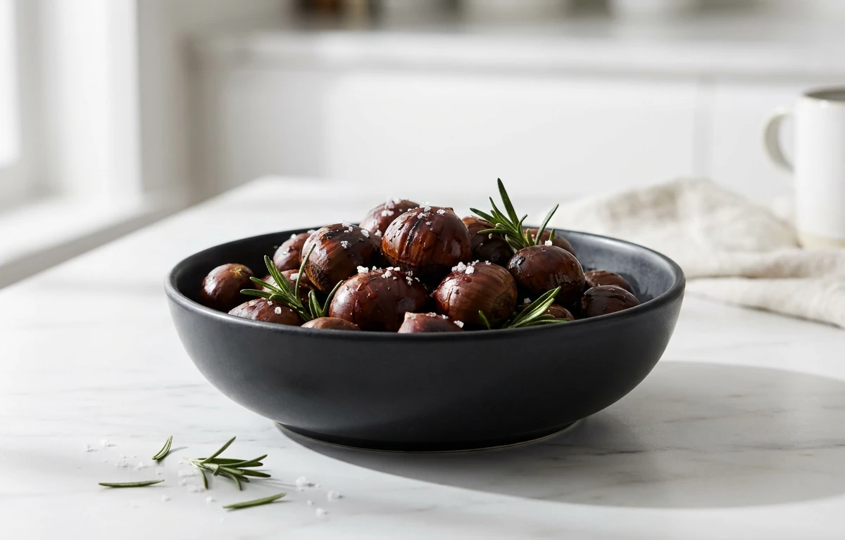 Simple Herb-Roasted Chestnuts
