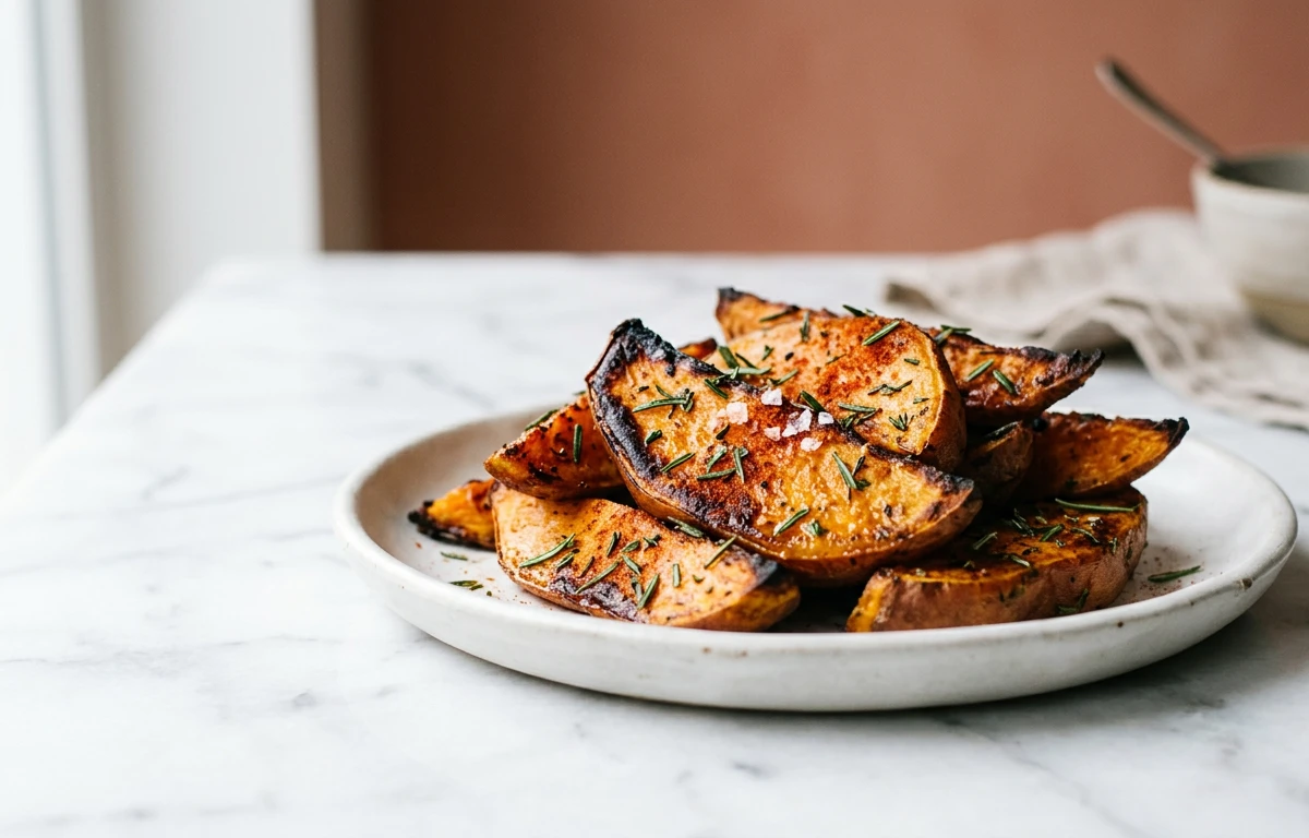 Simple Herbed Roasted Yam