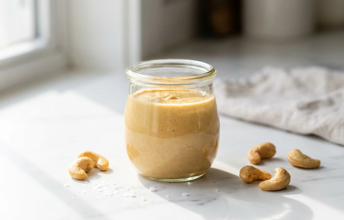 Simple Homemade Cashew Butter