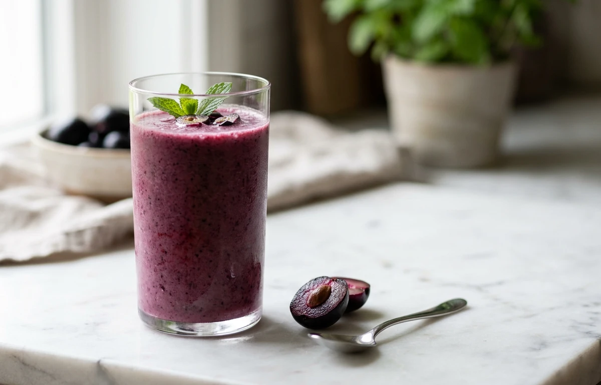 Simple Jamun Smoothie