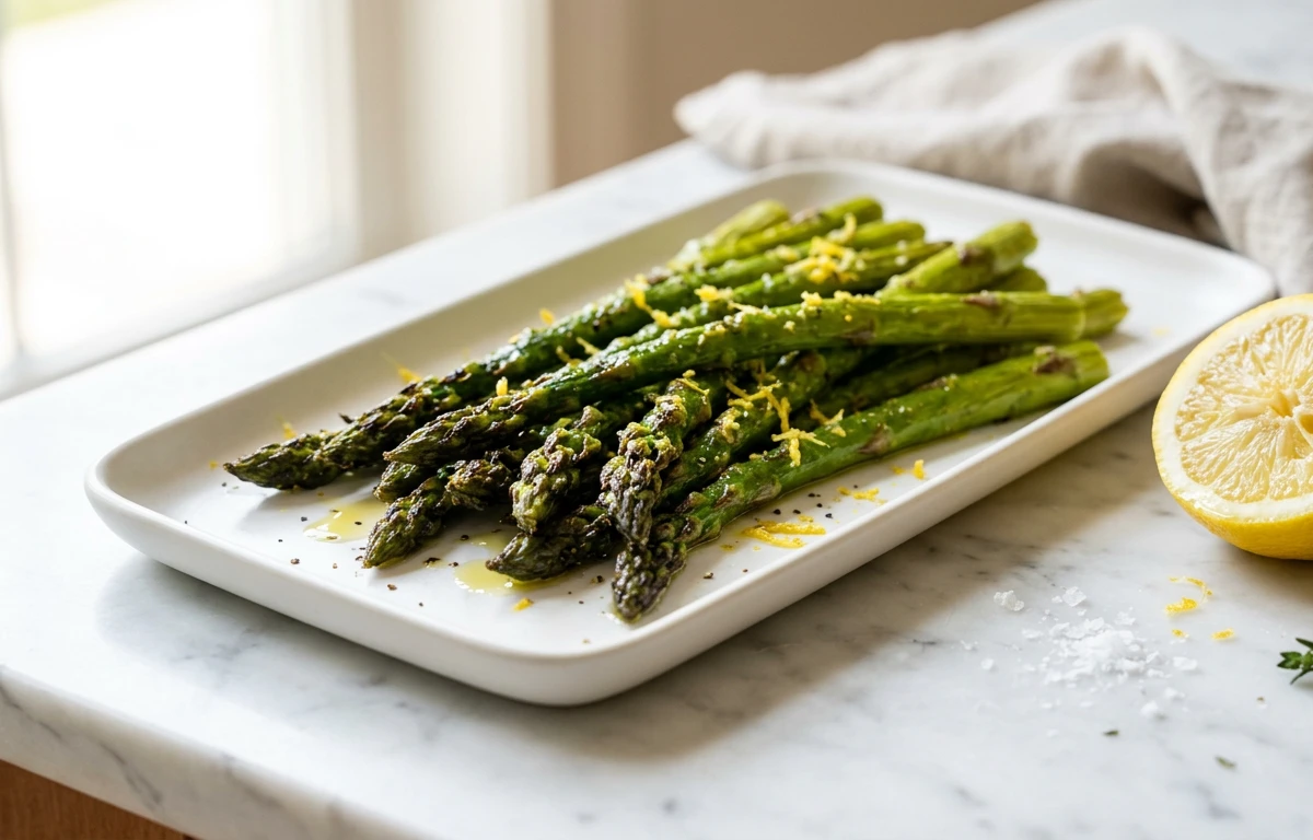Simple Lemon-Roasted Asparagus