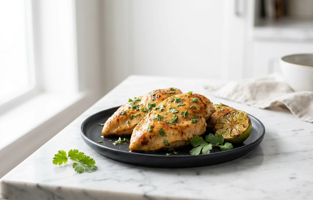 Simple Lime & Garlic Chicken