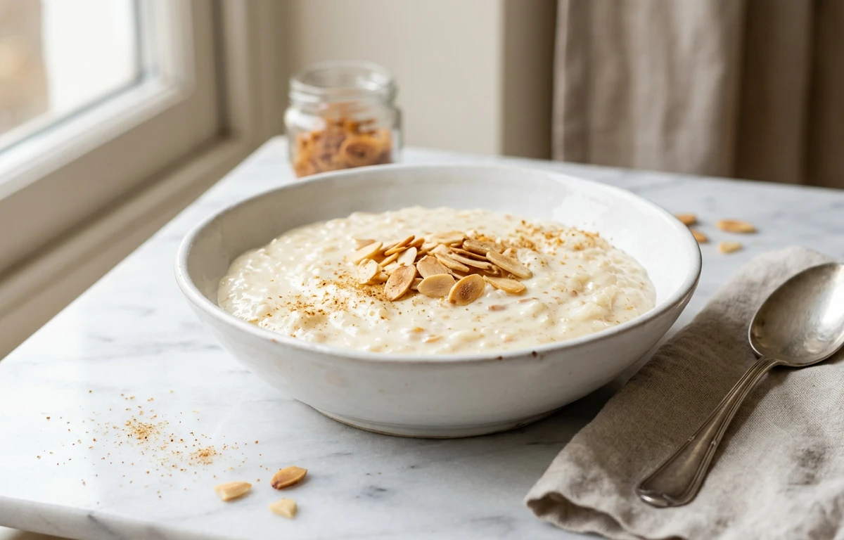Simple Mace Rice Pudding