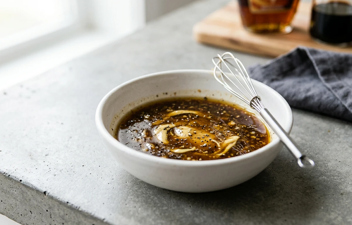 Simple Maple-Balsamic Vinaigrette