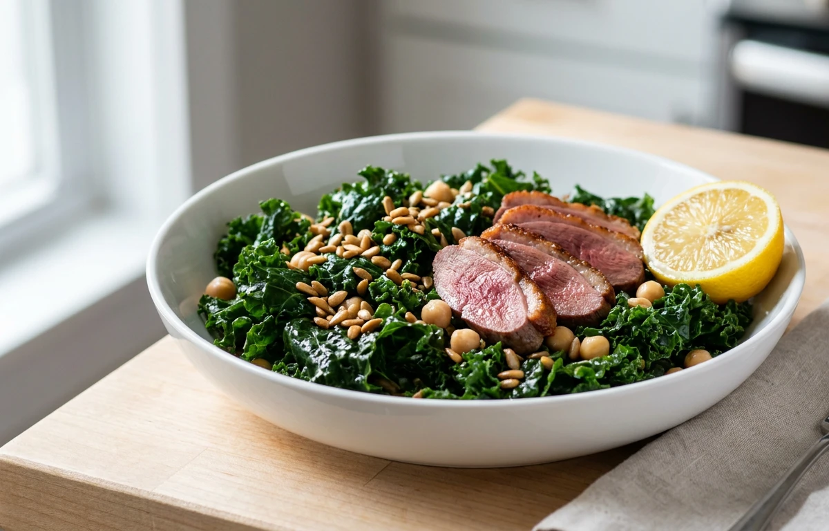 Simple Massaged Kale Salad