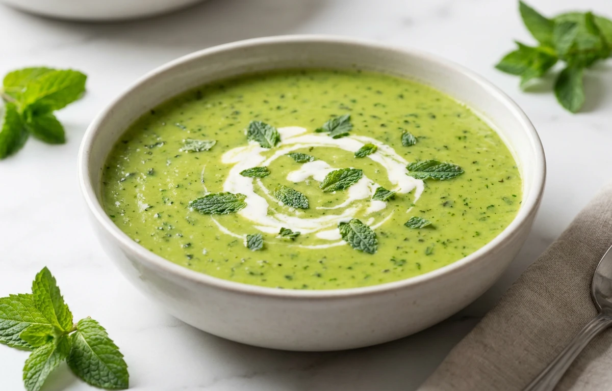 Simple Minted Pea Soup