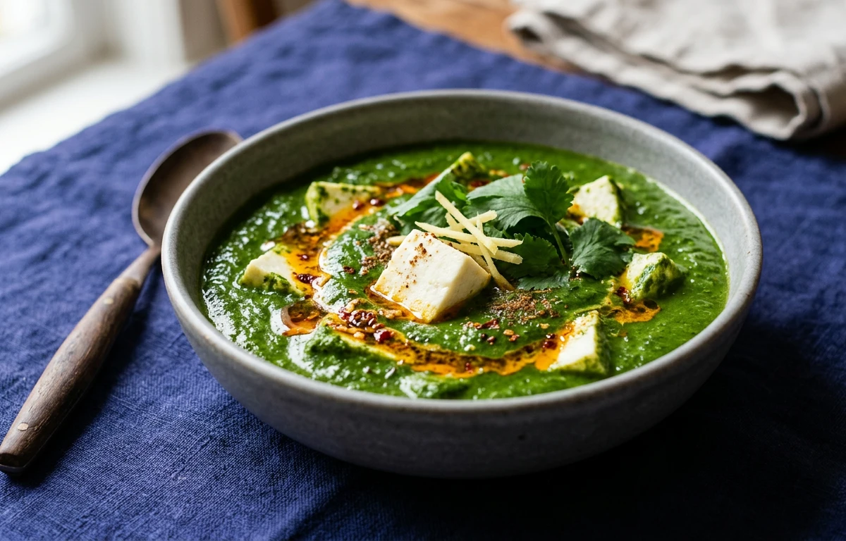 Simple Palak Paneer