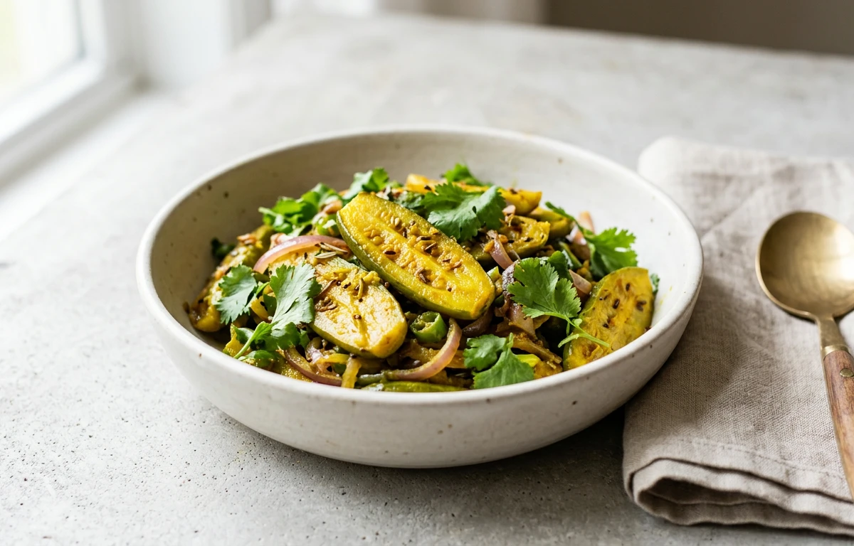 Simple Parwal Sabzi (Stir-fry)
