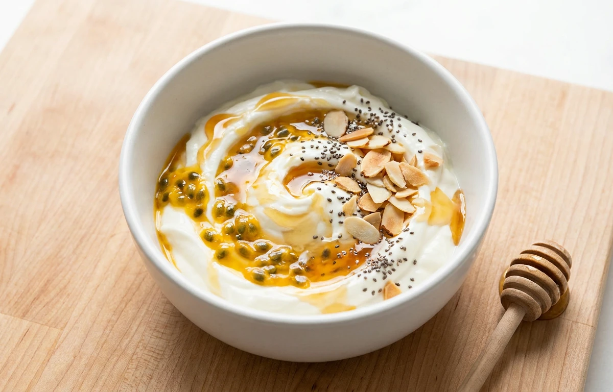 Simple Passion Fruit Yogurt Bowl
