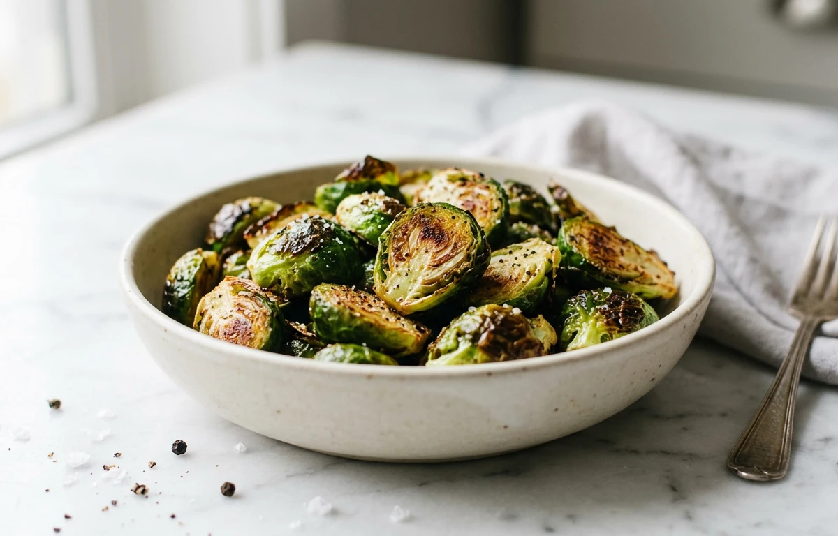 Simple Roasted Brussels Sprouts