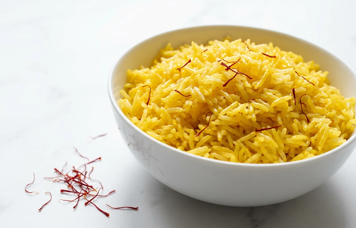 Simple Saffron Rice