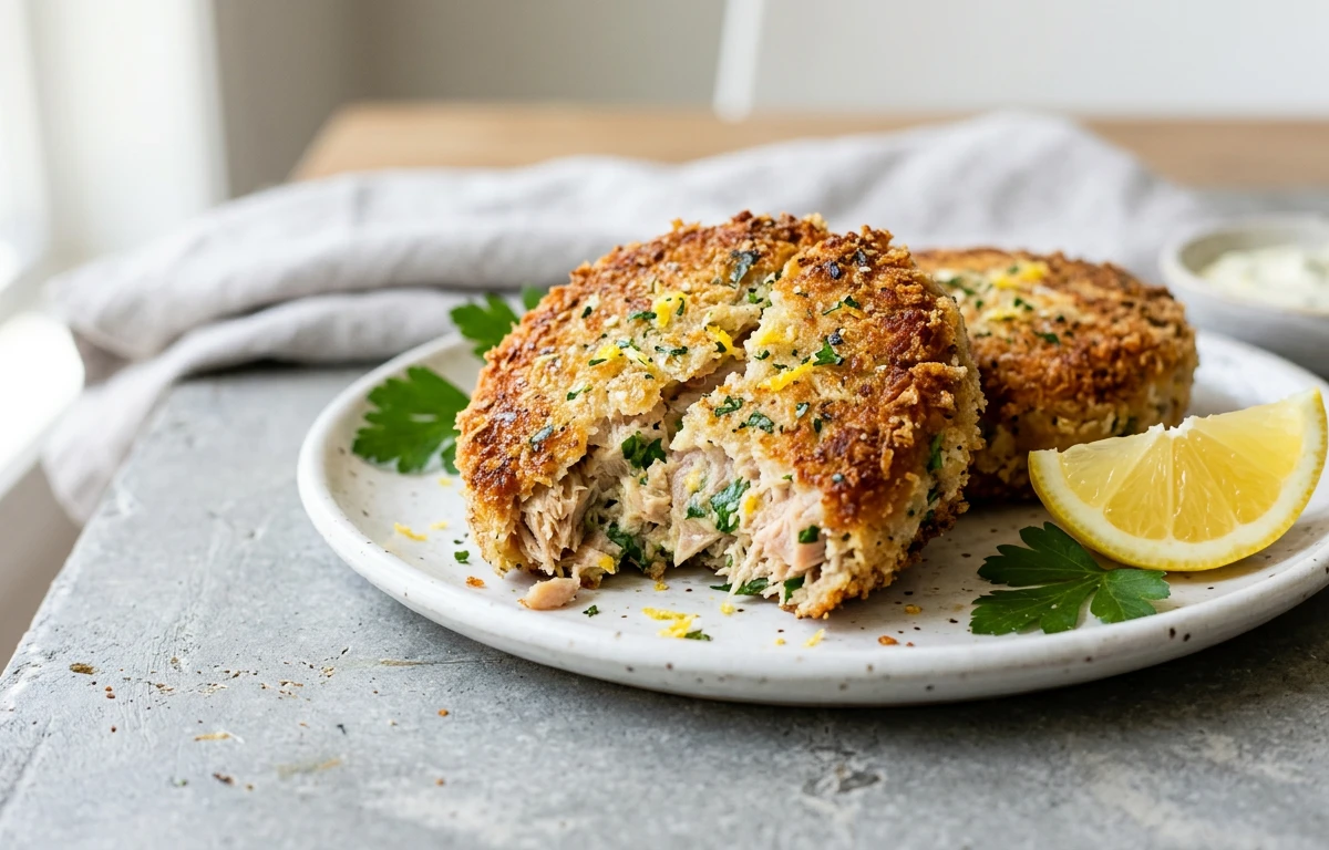 Simple Salmon or Tuna Fish Cakes