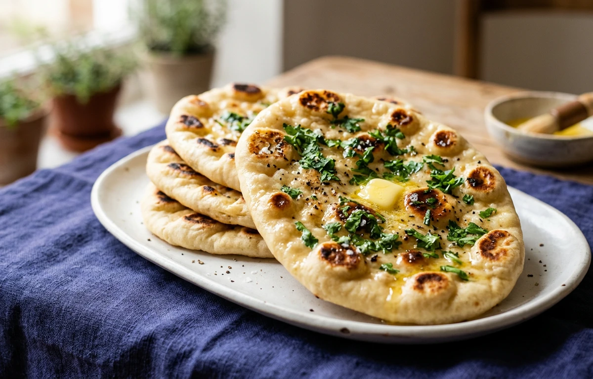 Simple Skillet Naan
