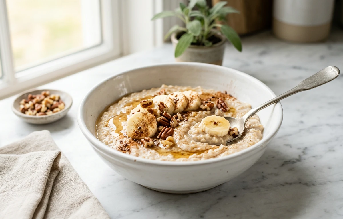 Simple Spiced Oatmeal