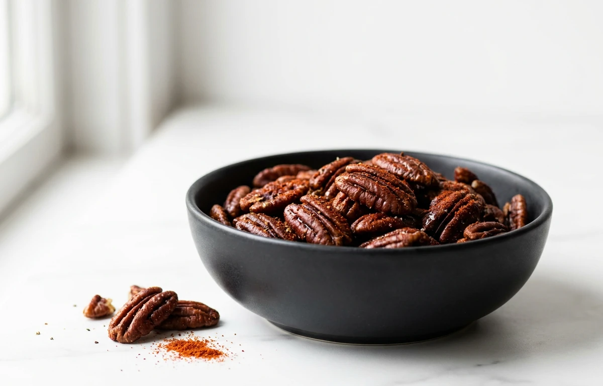 Simple Spiced Roasted Pecans