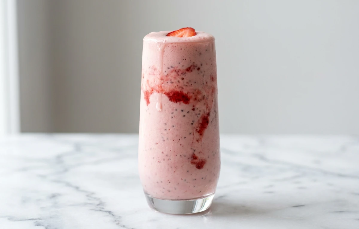 Simple Strawberry Smoothie