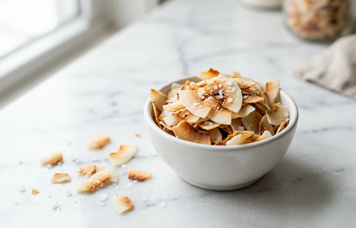 Simple Toasted Coconut Flakes