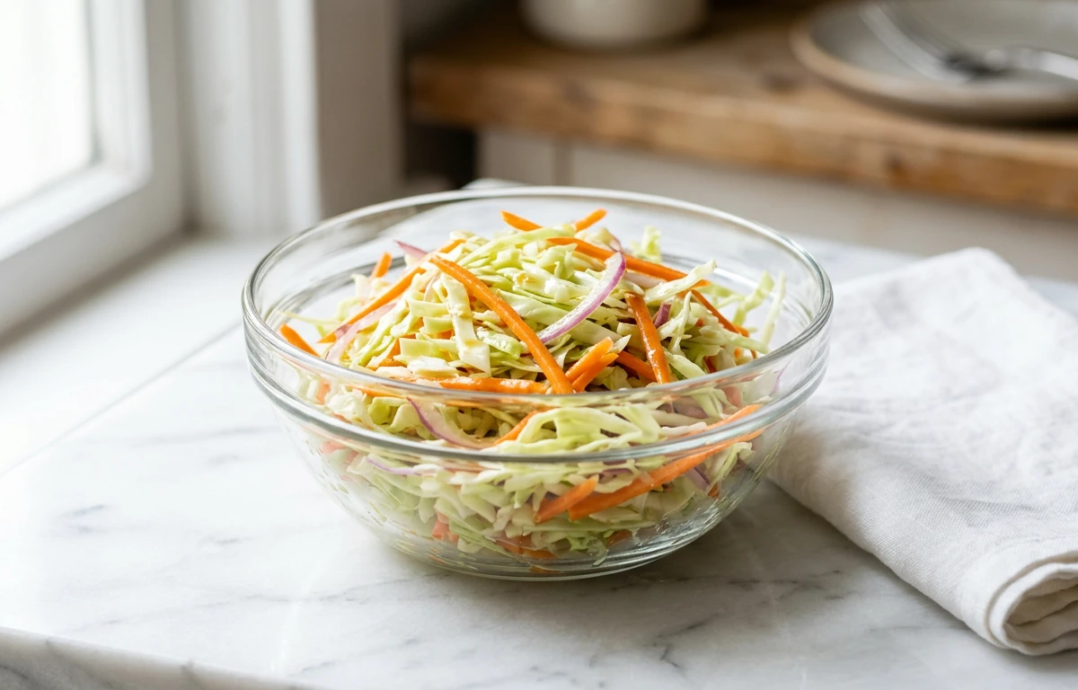 Simple Vinegar Slaw