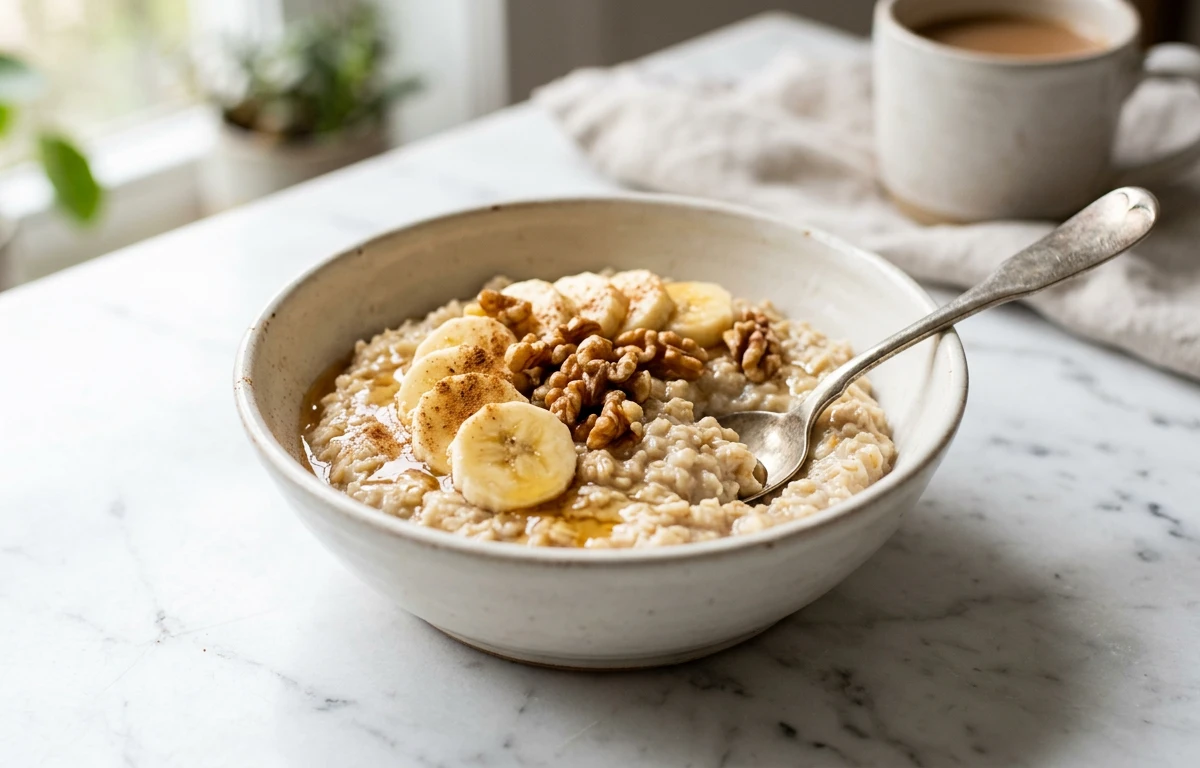 Sleepy-Time Oatmeal Bowl