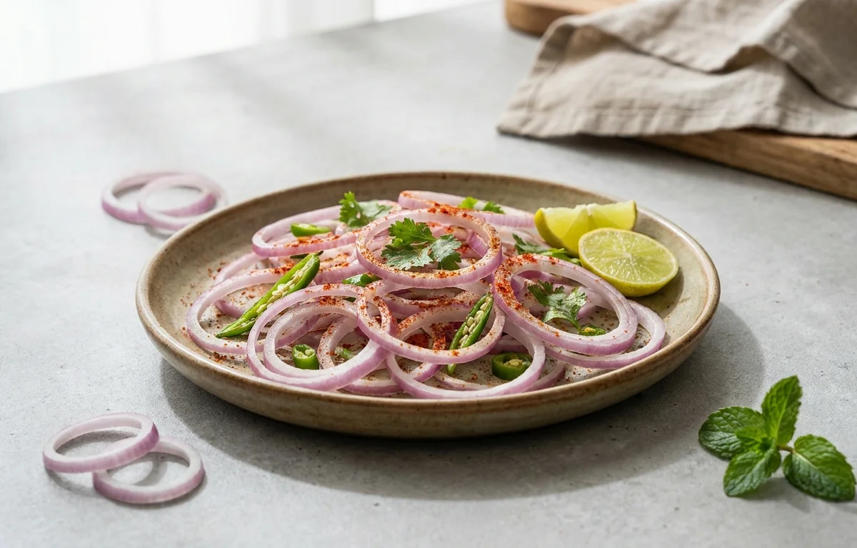 Sliced Onion Salad