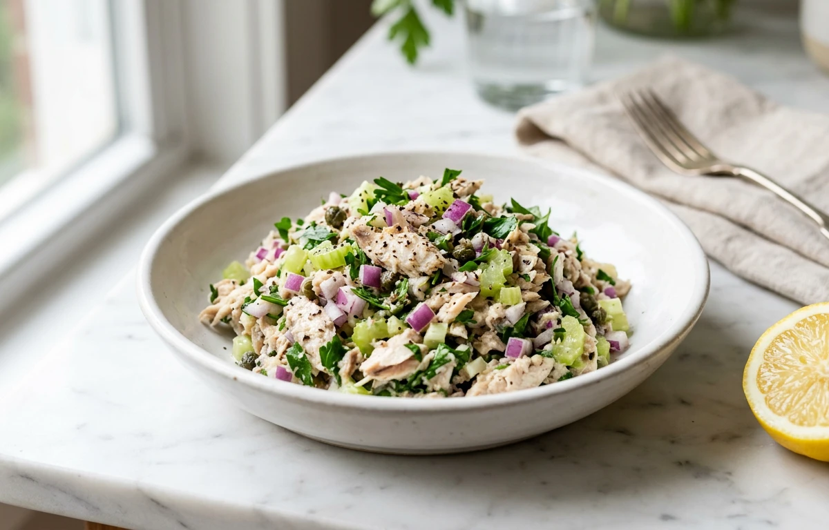 Smashed Sardine Salad