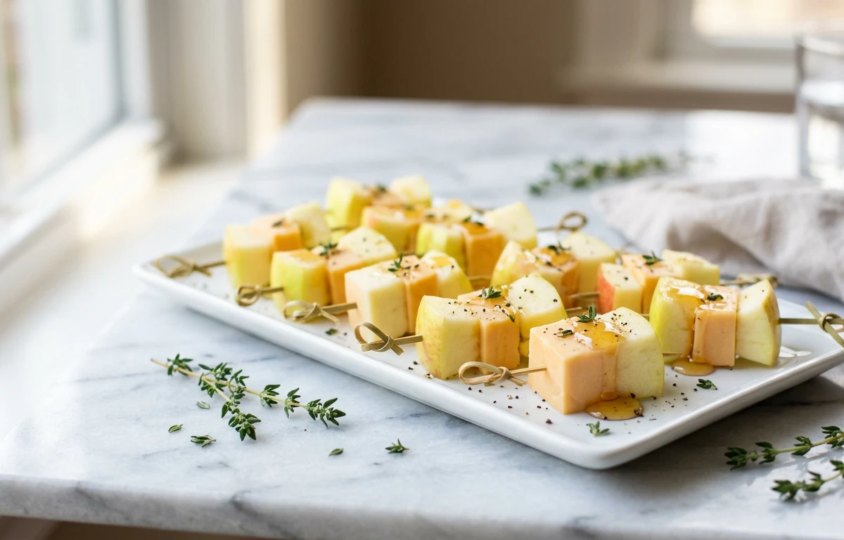Smoked Gouda & Apple Bites