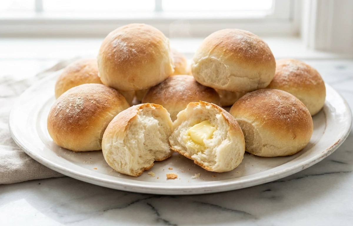 Soft White Bread Roll