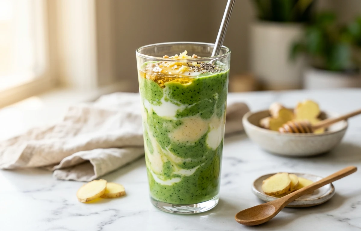 Soothing Ginger-Banana Smoothie
