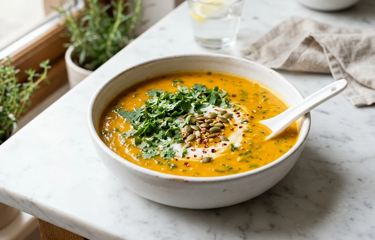 Soothing Ginger-Carrot Soup