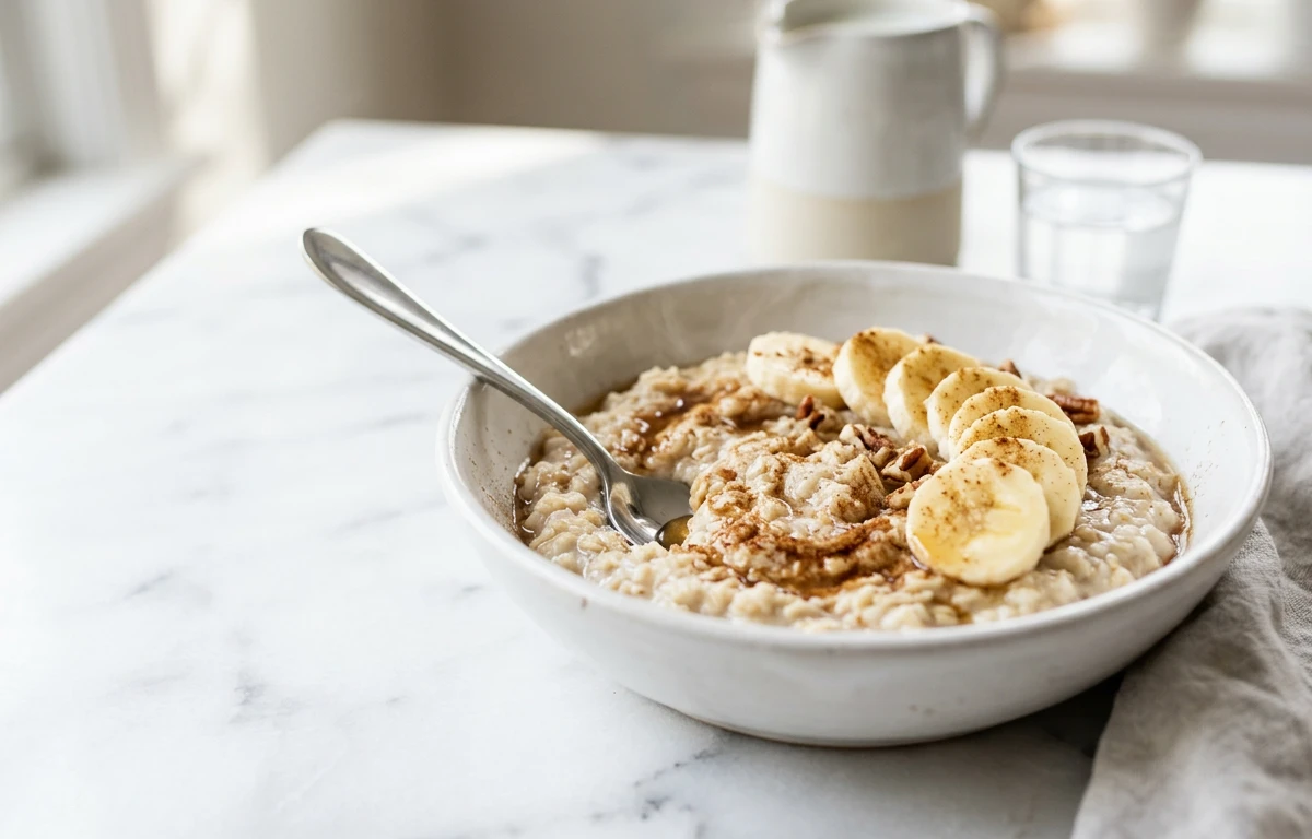 Soothing Oatmeal with Banana