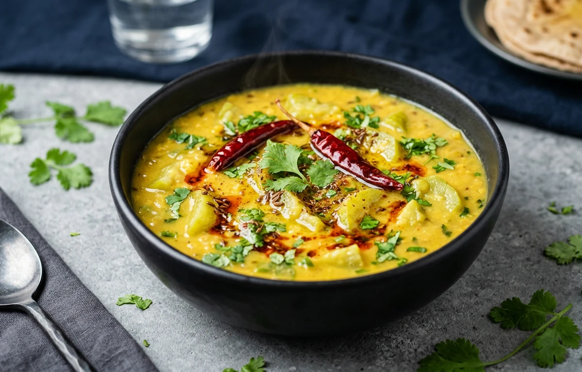 Soothing Ridge Gourd & Lentil Dal (Turai Dal)