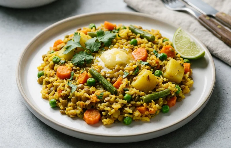 Vegetable Khichdi