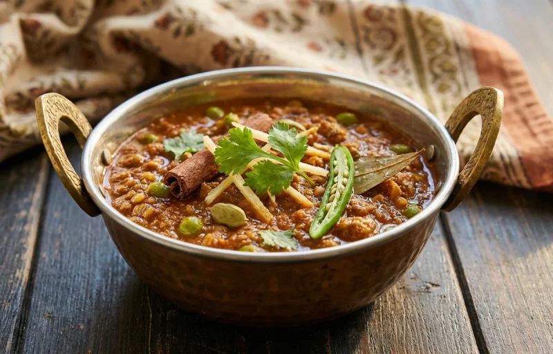 Soya Keema Matar