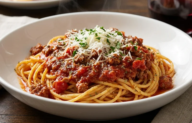 Spaghetti with Meat Sauce