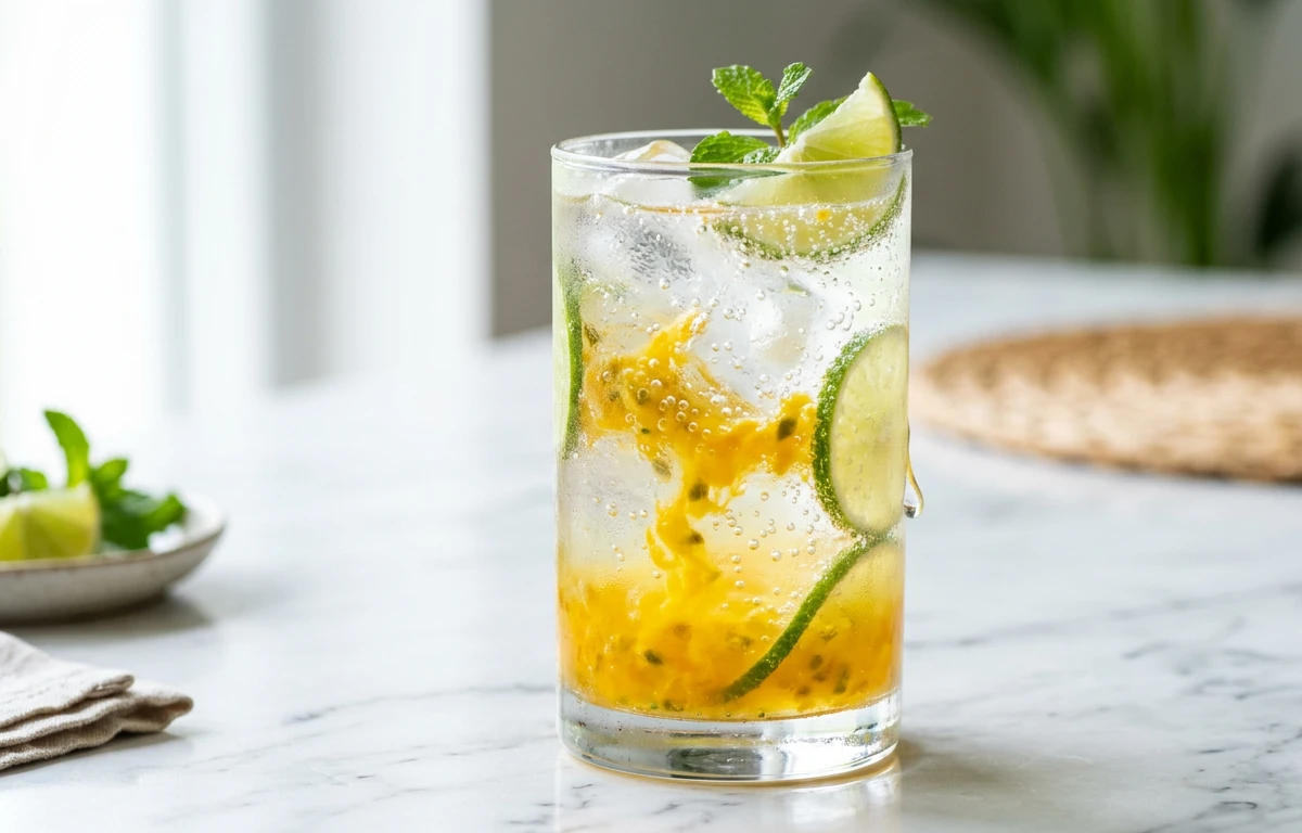 Sparkling Passion Fruit Water
