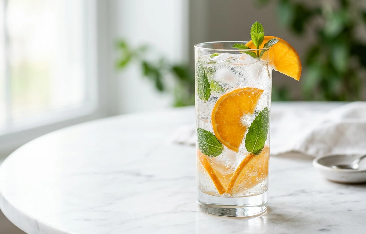 Sparkling Tangerine Water
