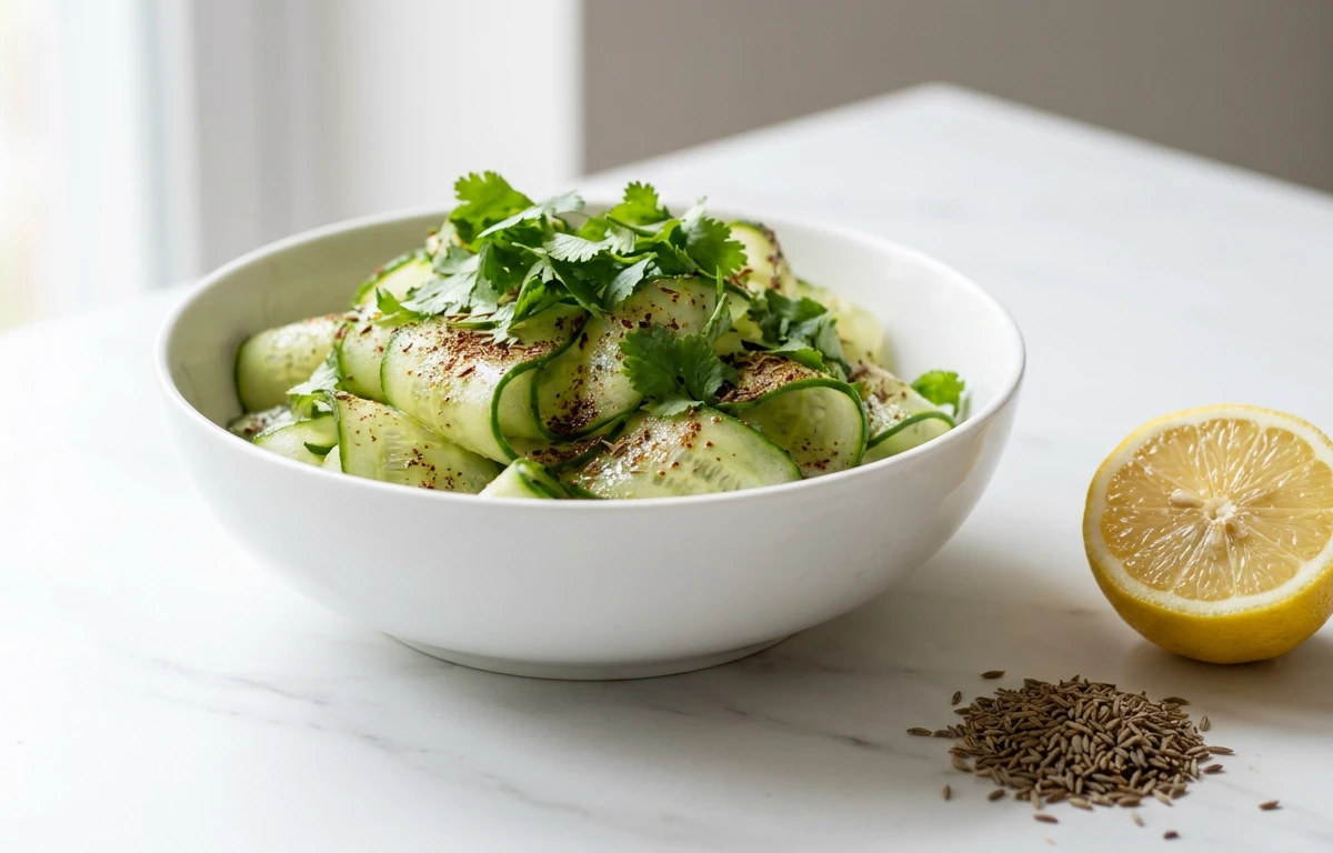 Spiced Cucumber Salad