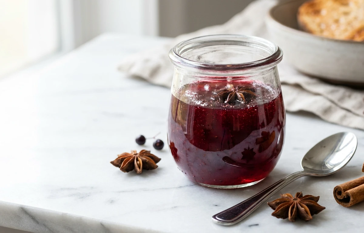 Spiced Elderberry Jam