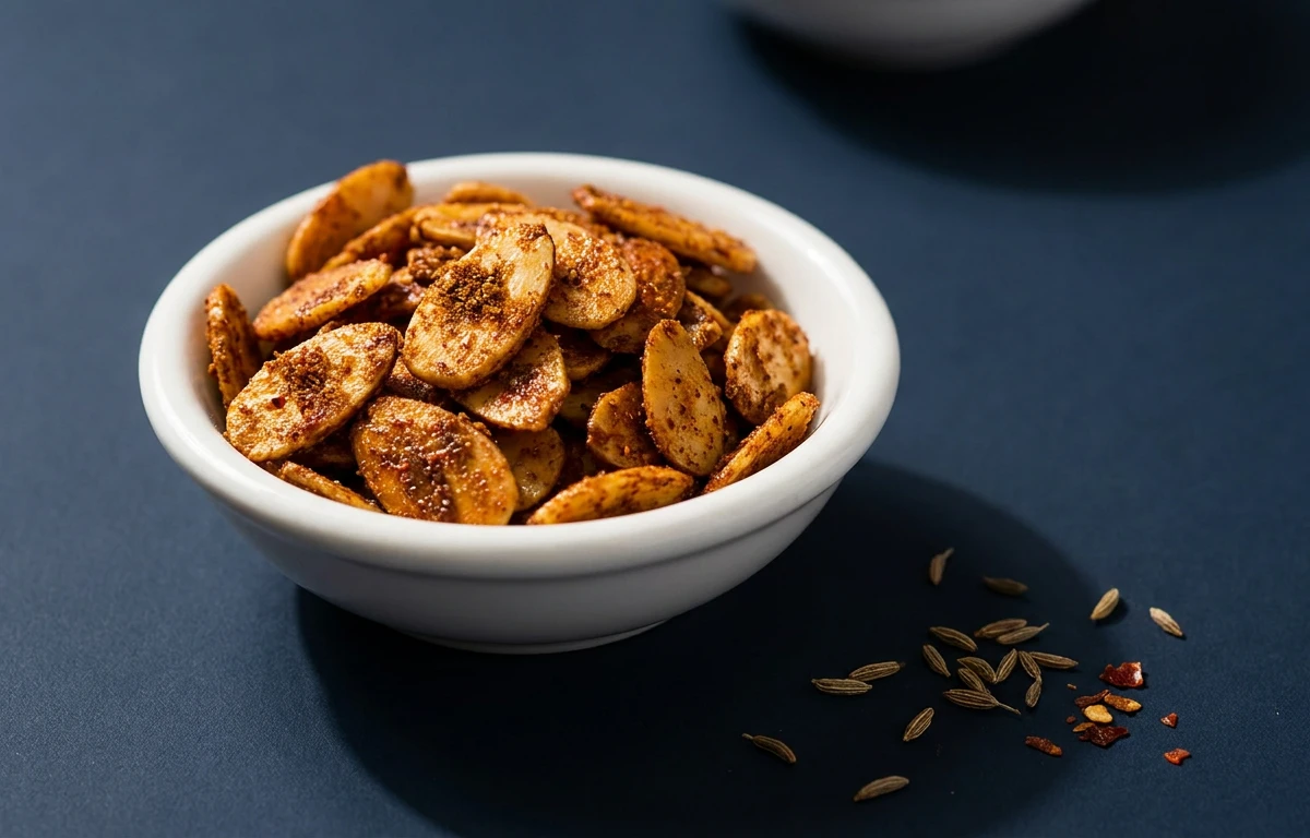 Spiced Roasted Almonds Indian