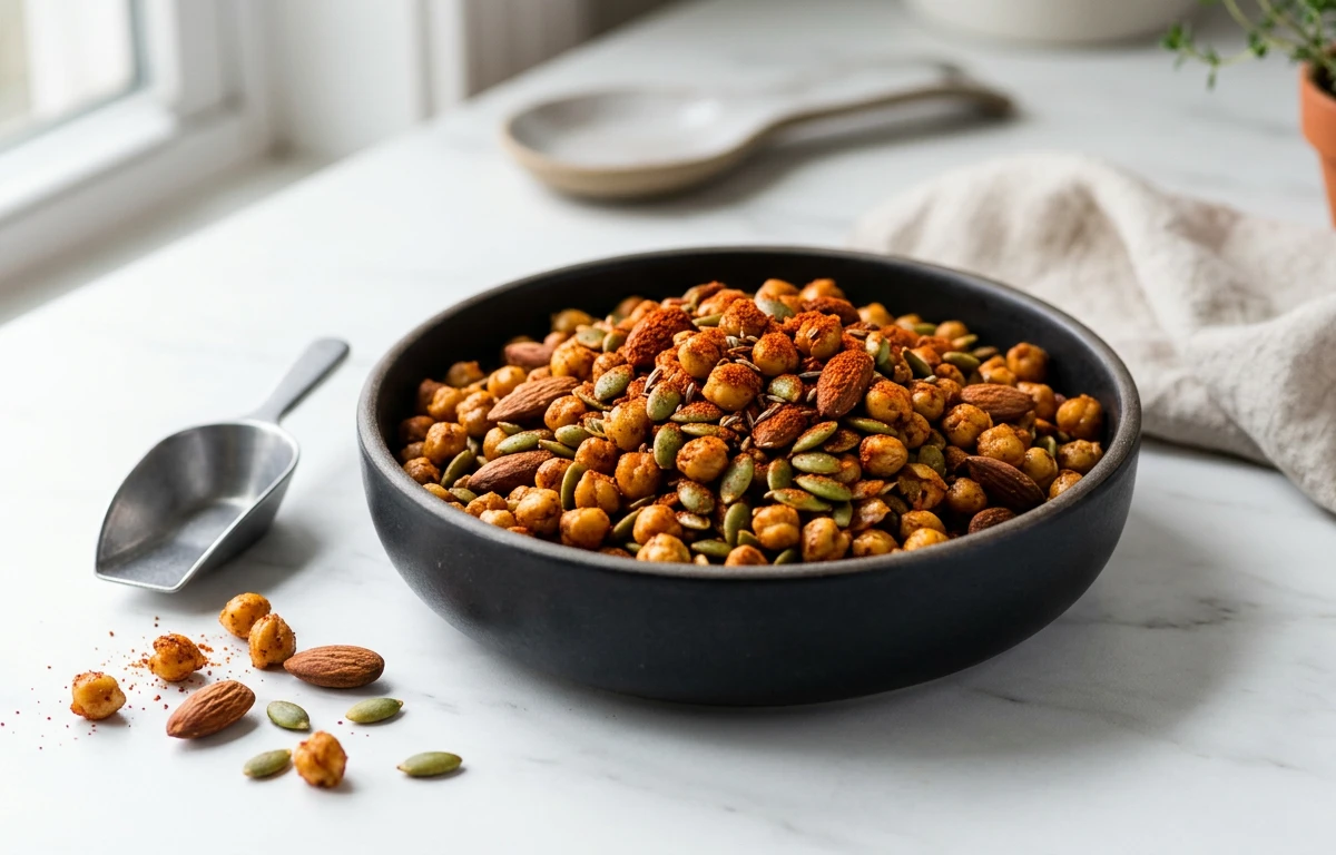 Spicy Chana & Nut Trail Mix