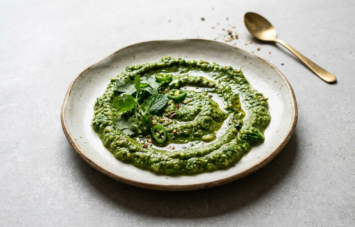 Spicy Coriander Mint Chutney