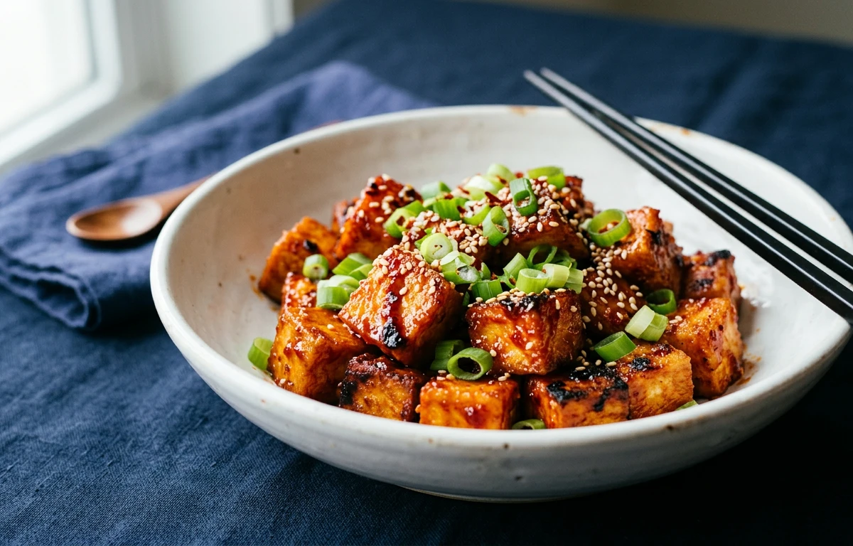Spicy Gochujang Tofu