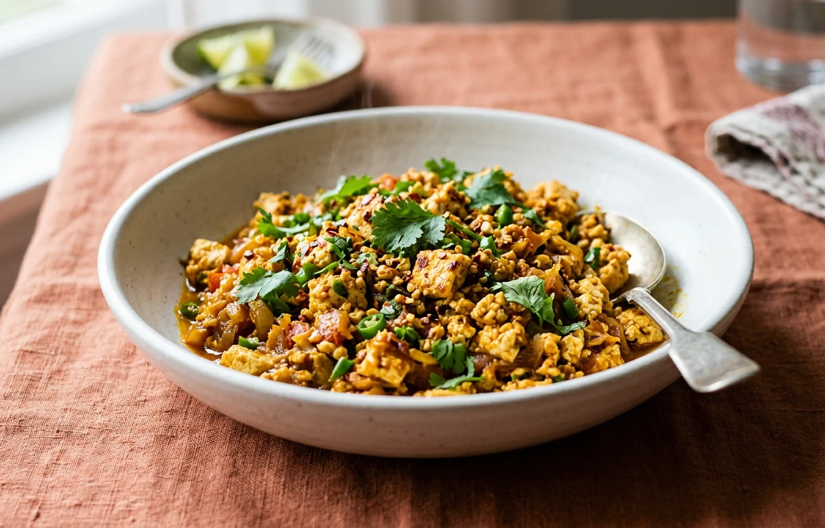 Spicy Paneer Bhurji (Scramble)