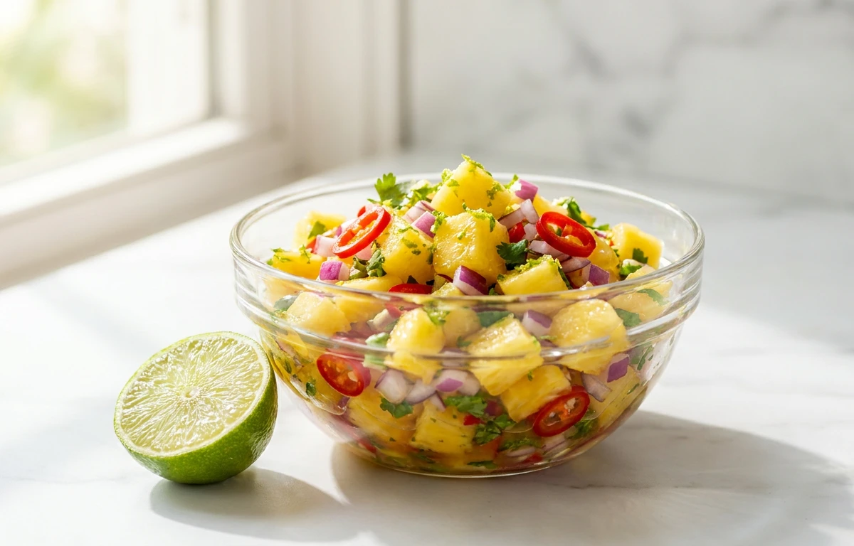 Spicy Pineapple Salsa