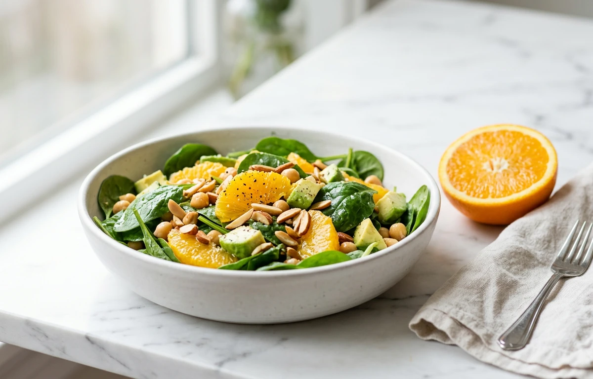 Spinach & Orange Power Salad